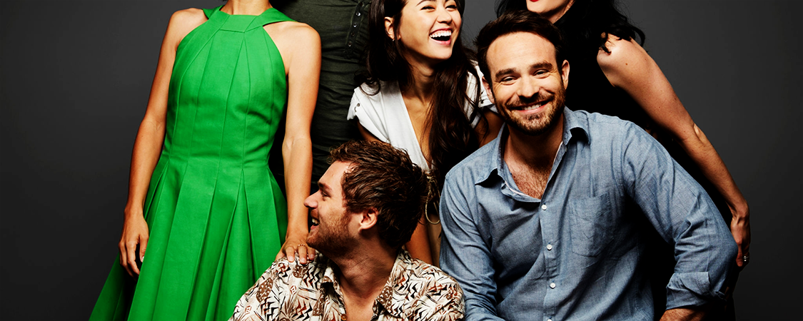 Charlie & “The Defenders” At The 2017 SDCC